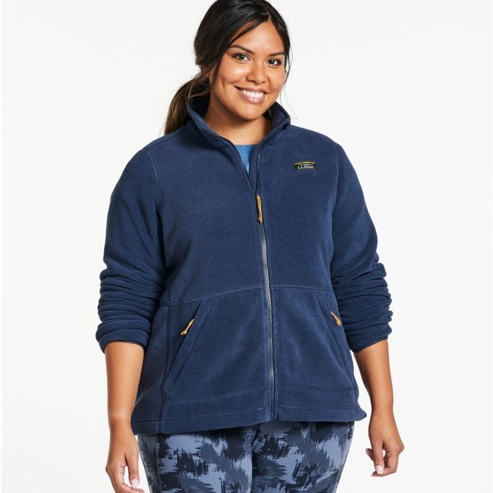 Women's Mountain Classic Fleece Jacket Nautical Navy 3X